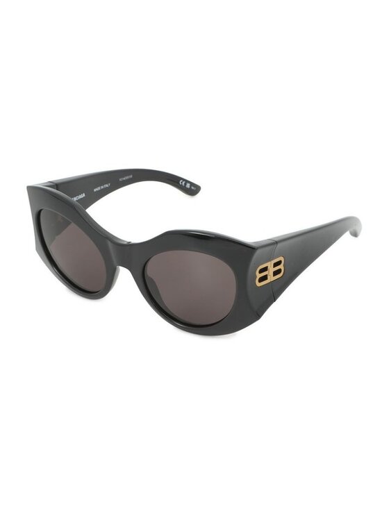 Balenciaga Sunglasses Hourglass Round Eyewear Black main image 8